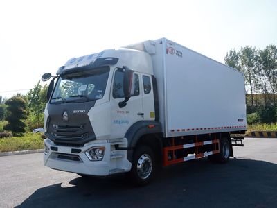 Made in China Sinotruk HOWO 4X2 Refrigerated Truck Mobile Freezer Van Refrigerator Cargo Truck Frozen Box, Refrigerated Truck, Refrigerator Van Truck image 2