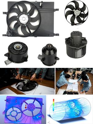 7700728083 Radiator Electric Fan Motor for Renault R9 R11 R19, Express Super 5 R4 Gtl R5 Clio R21 Essanc, Radiator Fan Motor, Universal Fan Motor image 2