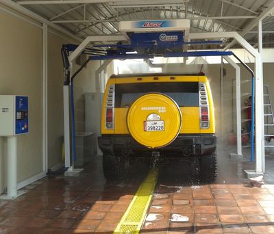 Double Arm Touch free car wash machine PLC controller Risense, Touchless car wash machine, Touch free 360 degree car wash machine image 4