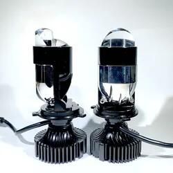 Aych A82K H4 LED Headlight Hi/Lo Beam Projector Lens 80W 9000lm Car/Motorcycle Headlamp 6500K Kit, H11 LED Headlight, Laser LED Headlight image 4