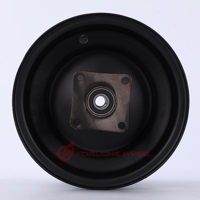Forlong Wheel Mower Trailer Wheel 20.5X8.00-10 Steel Rim 6.00X10 6007 2RS / 6206 2RS, Mower Trailer Rim, Log Splitter Rim image 4