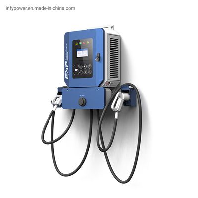 User-Friendly DC 30kw 40kw Electric Vehicle Fast Charger AC 22kw Option Lamp Positioning Cable Retractor Design Ocpp 1.6j Plug and Charge EV Charging Station, EV Charger, EV Charging Station image 3