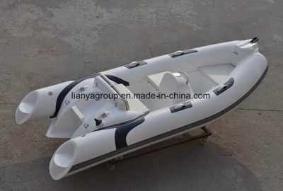 Liya Outboard Motors Rib Boat 3.8m Tubes Designed Dinghy, China Rib Inflatable Boat, Inflatable Boat for Sale image 3