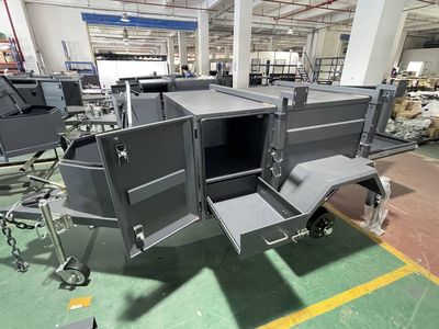 Kinlife The Whole Vehicle Frame Is Durable and Suitable for All Kinds of Harsh Environment Trailers for Sale, Camper Trailer, off Road Camper Trailer image 4