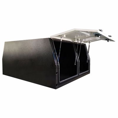 Custom Aluminum Ute Canopy with Different Color on The Door, Aluminum Flat Plate, Aluminum Ute Canopy image 2