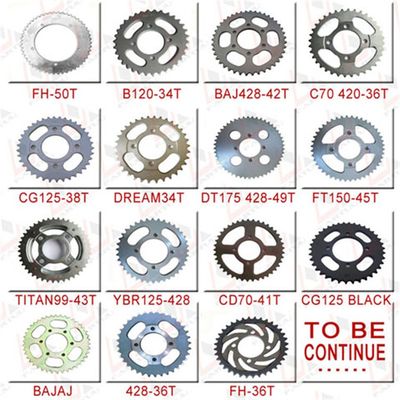 Motorcycle Chain and Sprocket Set Motorcycle Parts for En150, Motorcycles Parts, Suzuki Motorcycle Parts image 6