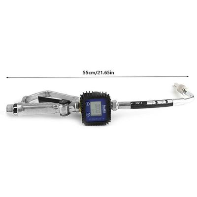 Pneumatic Oil Gun Digital Oil Lubrication Control Valve Meter Nozzle with 1/2'' Inch NPT Inlet, Oil Gun, Gas Station Equipment image 4