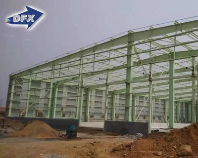 Prefab Structural Steel Frame Design Warehouse Metal Construction, Metal Construction, Structural Steel Frame Warehouse Construction image 3
