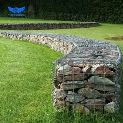 Suppliers 2X1X1 Wire Mesh Cages Welded Stone Retaining Wall/Protection Gabion Box, Welded Gabion Basket, Gabion Cages image 5