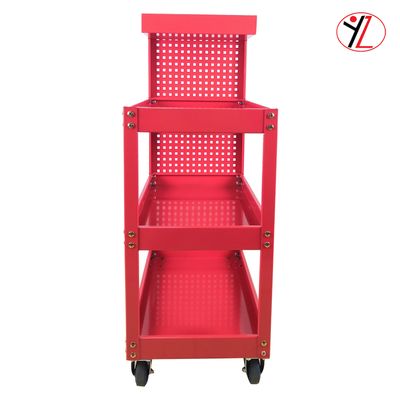 Manufacturer's Multifunctional Three-Layer Handcart/Tool Cabinet/Tool Display Rack, Display Rack, Display Stand image 3
