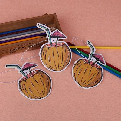 Custom Hanging Paper Car Air Freshener Sublimation Hanging for Promotion Gift, Car Air Freshener, Air Freshener image 2