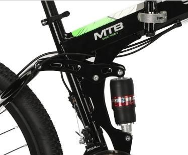 Skys Variable Speed Folding Mountain Bike Wth Disc Brake 26 Inch, Folding Bike, Steel Frame image 4