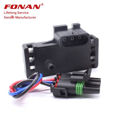 Fonan 3 Bar Map Manifold Absolute Pressure Sensor for GM Delphi Cadillac Chevrolet Pontiac Buick 12223861 16040749 23528418 650652, Auto Parts, Map Sensor image 2