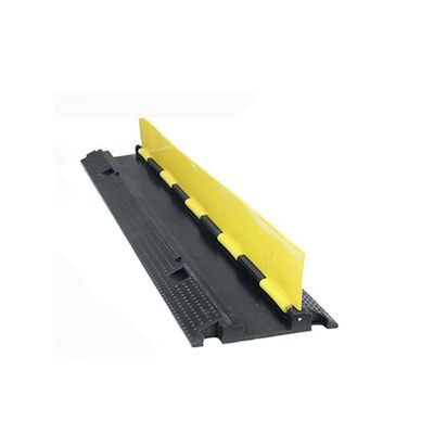 1 Channel Yellow PVC Flexible Cable Protector, Indoor Cable Protector, Factory Cable Protector image 2