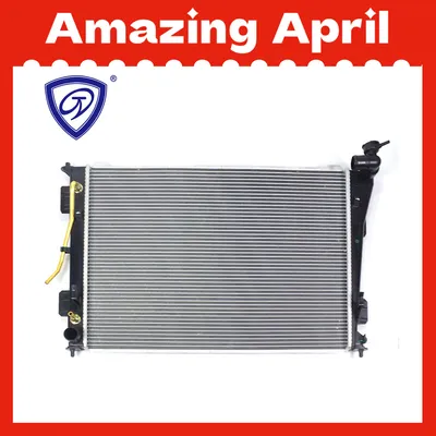 Aluminum Air Compressor Aftercooler Factory Design Radiator for Hyundai, Car Parts, Vehicle Radiator