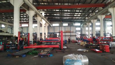 5ton Loading Capacity CE Approved Hydraulic Alignment 4 Post Alignment Lift Ss-Cldw50, Four Column Car Lift, Four Post Car Hoist image 3