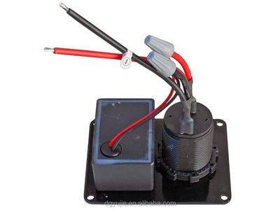 Cigarette Socket Panel /Dual USB Port for Boat, Cigarette Socket Panel, Dual USB Port image 5