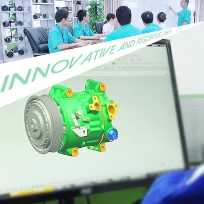 Auto Conditioning System Part AC Compressor 92600-1hc1b 926001HD1b 926001hc2b 92600-1hc2b for Nissan Sunny March Juke 1.6, Auto AC Compressor, AC Compressor image 2
