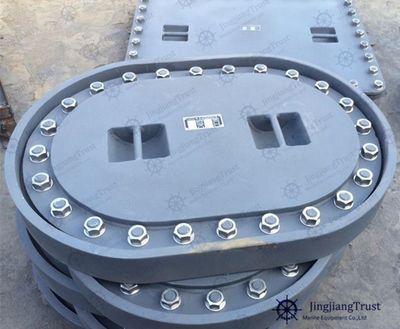 Marine B Type Ship Steel Manhole Hatch Cover for Ship, Hatch Cover, Marine Hatch Cover image 5