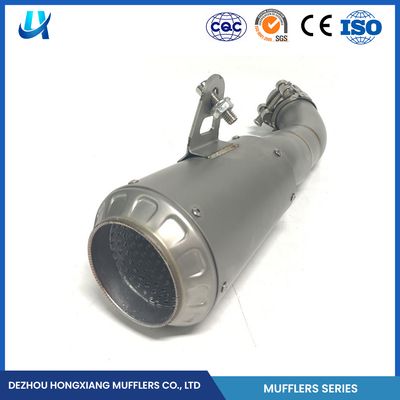 Hongxiang Sport Silencer China 2 Inch Exhaust Silencer Factory Sample Available Carbon Fiber Resistance Muffler, Exhaust Muffler, Silencer Muffler image 3