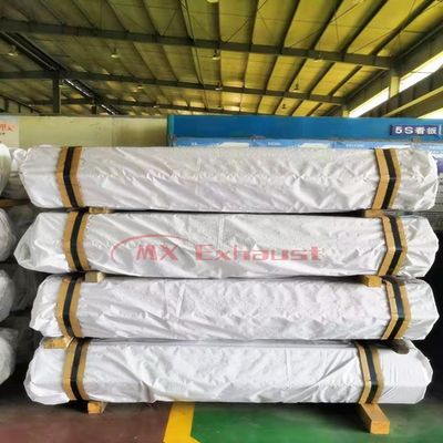 Aluminized Steel Exhaust Pipe Professional Manufacturer for ERW Aluminized Tube Dx53D with Aluminum Coating 80g/ 120g in China, Aluminized Tube, Steel Pipe Tube image 2