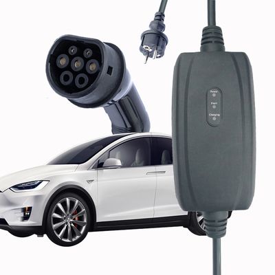 Level 2 IEC 62196 Electric Vehicle Car Charger 3.5kw 16A Type 2 Portable EV Charger with Battery, Charger Cable, EV Charger image 3