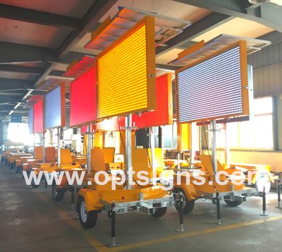 201113e as/Nz Highway Traffic Management Solar LED Moving Changeable Message Boards, Changeable Message Boards, Message Board Trailer image 6