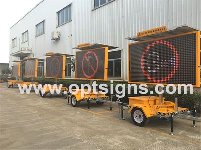 201113e as/Nz Highway Traffic Management Solar LED Moving Changeable Message Boards, Changeable Message Boards, Message Board Trailer image 5