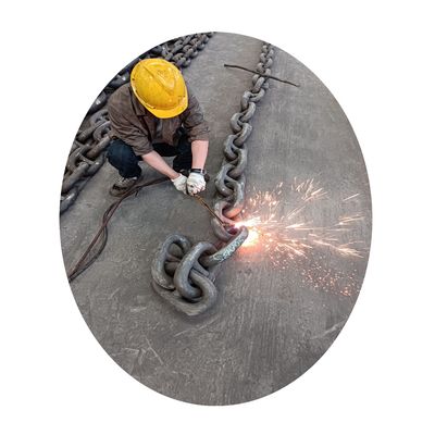 Welded Chain U2 U3 Grade Stud Link Anchor Chain with Certificate, Anchor Chain with Certificate, Welded Chain image 3