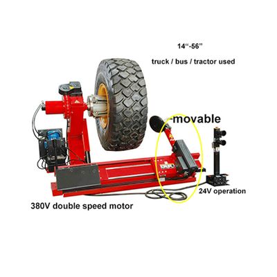 Semi Automatic Vertical Design Heavy Duty Truck Tyre Changer, Tire Changing Machine, Tyre Changer Machine image 2