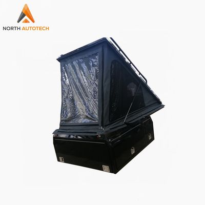 Custom Waterproof Outdoor Camping Toolbox with Triangle Tent, Aluminum Toolbox, Aluminum Toolbox with Tent image 3