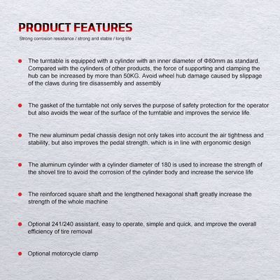 High Efficiency Tyre Changer He-350 Semi-Automatic Tire Changer Machine Auto Repair Equipment, Tyre Changer, Tire Changer Machine image 4