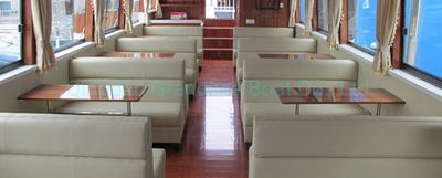 China 20m 70 Persons Diesel Inboard Sea Coastal Sea Fast Speed Passenger Boat for Sale, Fast Passenger Boat for Sale, Passenger Boat for Sale image 3