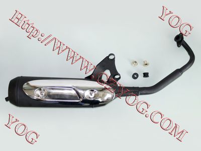 Yog Motorcycle Parts Exhaust Muffler for Ad50 Ax100 An125, Motorcycle Muffler, Exhaust Muffler image 4