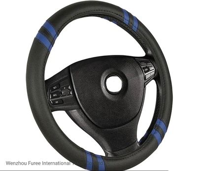 Universal Customized Fashionable Anti-Slip Easy Clean Car Steering Wheel Cover, Car Steering Wheel Cover, Auto Spare Part image 3