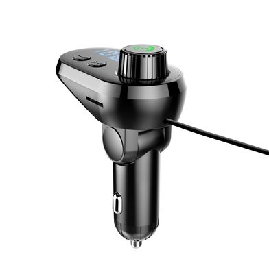Screen in-Car Charger Car FM Transmitter with Car MP3 Player with Transmitter and 3 Fast Charging Port, USB Car Charger, 3.1A USB Car Charger image 3