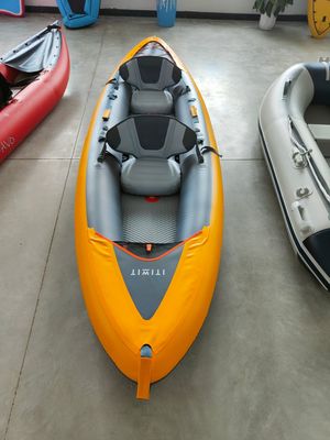 Professional Manufacturer fashion Inflatable PVC Kayak 2 Persons Kayak for Fishing, Fishing Kayak, Inflatable Boat image 2