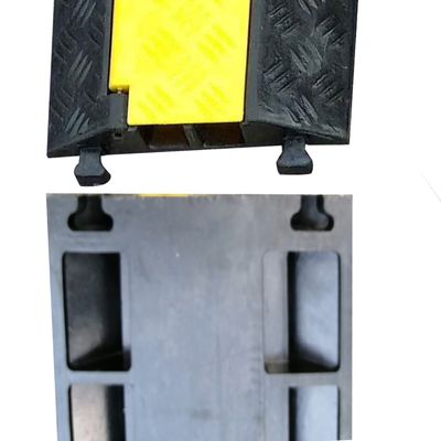 Upgrade 2 Channel Cable Protector New Rubber Wire Protector with PVC Cover for Concert, 2 Channel Cable Protector, Rubber Wire Protector image 5