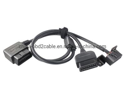 Factory Directly Supply GPS OBD Cable Tbox OBD2 to 28pin Connector OBD2 Cable for Car T-Box Tool, OBD Adapter, J1962 Obdii image 4