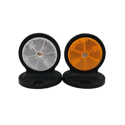 Plastic Flexible Guardrail Reflector Round Road Delineator Kt113, Road Studs, Raised Pavement Marker image 3
