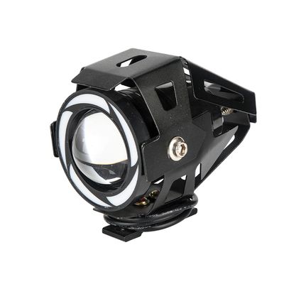 LED U7 Motorcycle Light with COB Angel Ring Light, Motorcycle Lamps, Modified off-Road Lights image 2