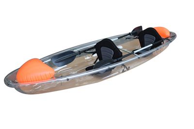 Double Seat Kayak Transparent Kayak Ocean Clear Transparent Kayak Double Transparent Boat, Kayak, Crystal Kayak image 2