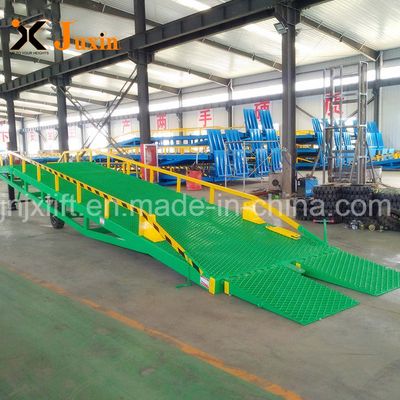 Hydraulic Mobile Container Mobile Yard Ramp Truck Loading Unloading Forklift Dock Ramp, Dock Leveler, Car Ramp image 4