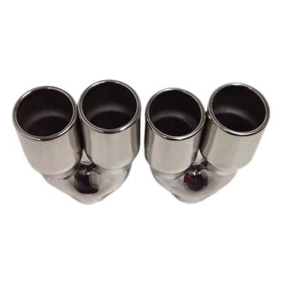 Custom Machining ISO9001 Automobile Stainless Steel Tailpipe SS304 Muffler, Muffler, Car Muffler image 4