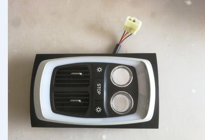 12V 24V Yu Tong Bus Coach LED Luz De Lectura Wind Outlet Reading Lamp with Air Adjuster 250*150mm Hc-B-12165, Bus Wind Outlet, Wind Outlet image 4