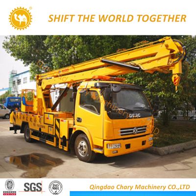4X2 Isuzu Left Hand Drive High-Altitude Operation Truck/Aerial Platform, Aerial Lift Bucket Trucks, Hydraulic Aerial Cage image 4