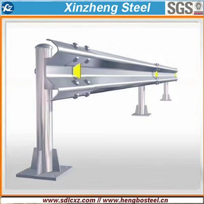 Road Traffic Safety Galvanized Steel Guardrail Highway Guardrails, Guardrail Plate, Highway Guard Rail image 3