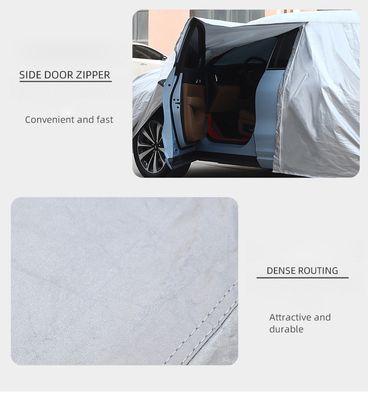 Remote Control Door SUV Stretch Plastic Rim Hail Automatic with Headrest Set Outdoor Customize Buy Exhibition Plate Car Cover, Car Side Mirror Cover, Car Dashboard Cover Carpet image 5