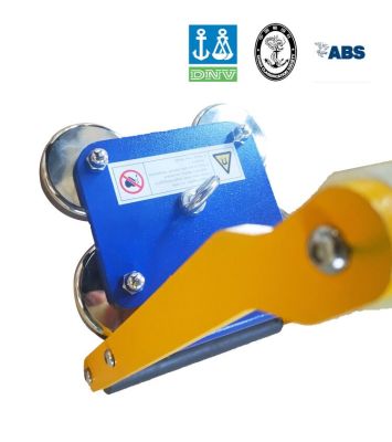 YELLOW HOLDING MAGNET FOR PILOT LADDER ABS CCS DNVGL APPROVED, HOLDING MAGNET FOR PILOT LADDER, HOLDING MAGNET image 3