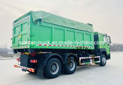 Sinotruk HOWO 14 Cubics Capacity 20tons 6X4 Hook Lift Garbage Truck/Roll off Garbage Truck with Front Winch, Hook Lift Garbage Truck, Roll off Garbage Truck image 6